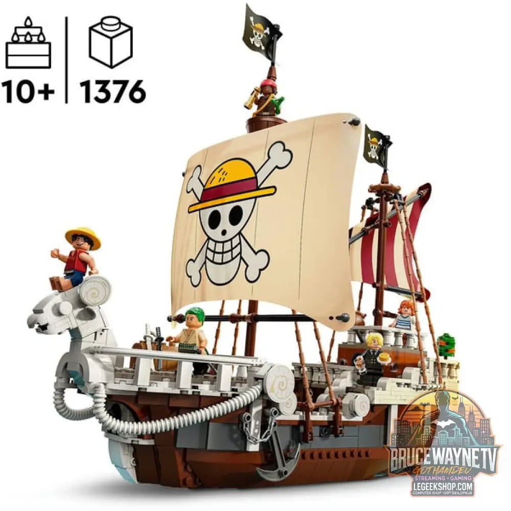 LEGO 75639 One Piece Das Piratenschiff Flying Lamb, jeu de construction - LEGO - vue 3