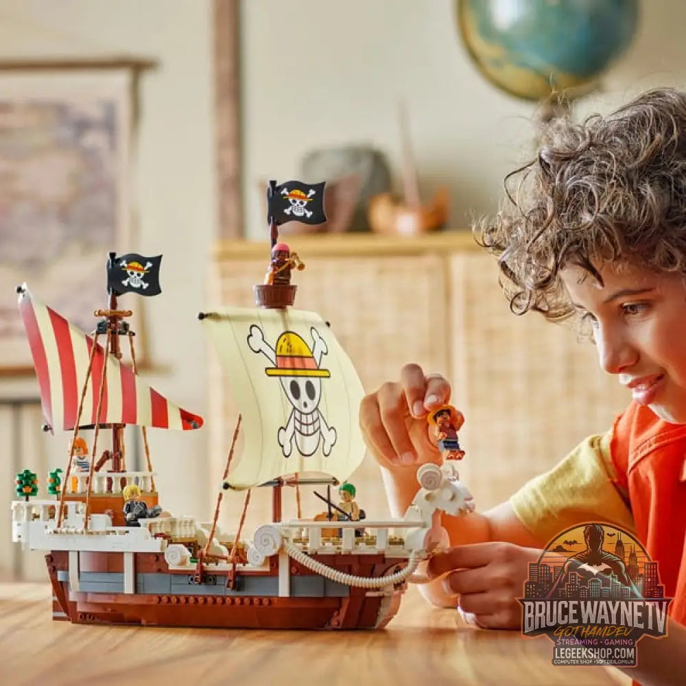 LEGO 75639 One Piece Das Piratenschiff Flying Lamb, jeu de construction - LEGO - vue 2
