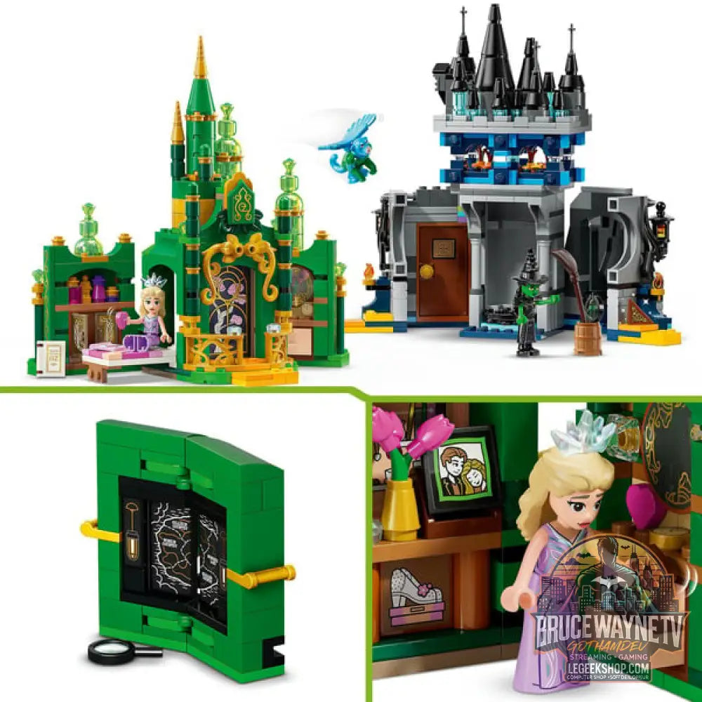 LEGO 75689 Wicked Emerald City & Kiamo Ko Castle, jeu de construction - LEGO - vue 4