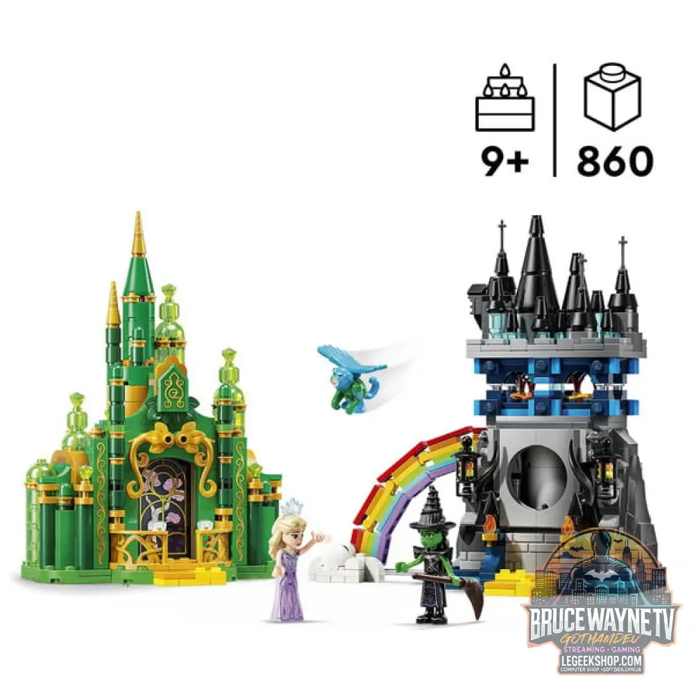 LEGO 75689 Wicked Emerald City & Kiamo Ko Castle, jeu de construction - LEGO - vue 3