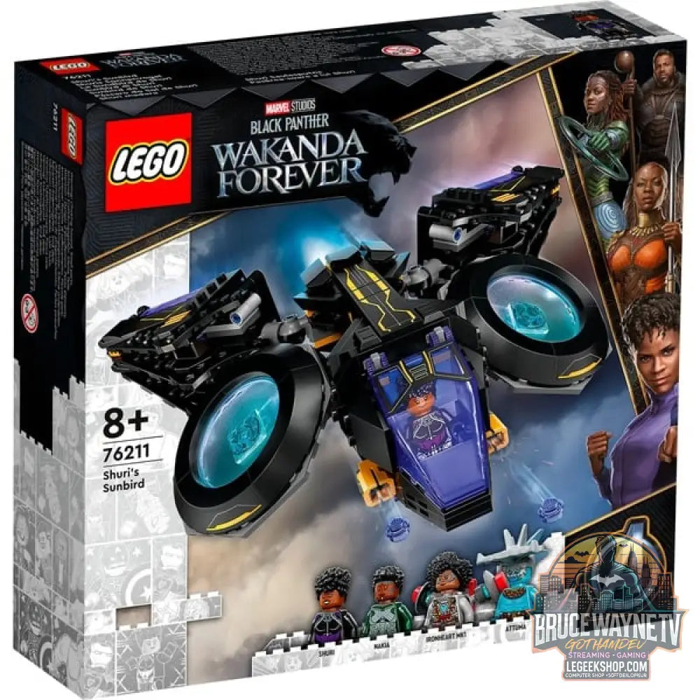LEGO 76211 Marvel Super Heroes Shuris Sonnenvogel, jeu de construction - LEGO - vue 16