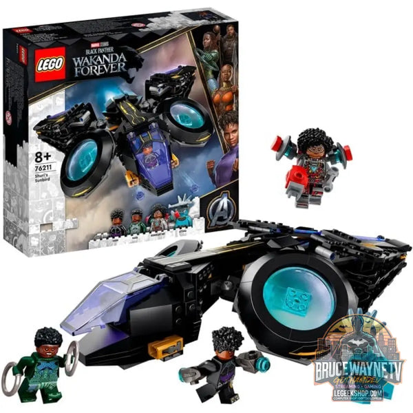 LEGO 76211 Marvel Super Heroes Shuris Sonnenvogel, jeu de construction - LEGO