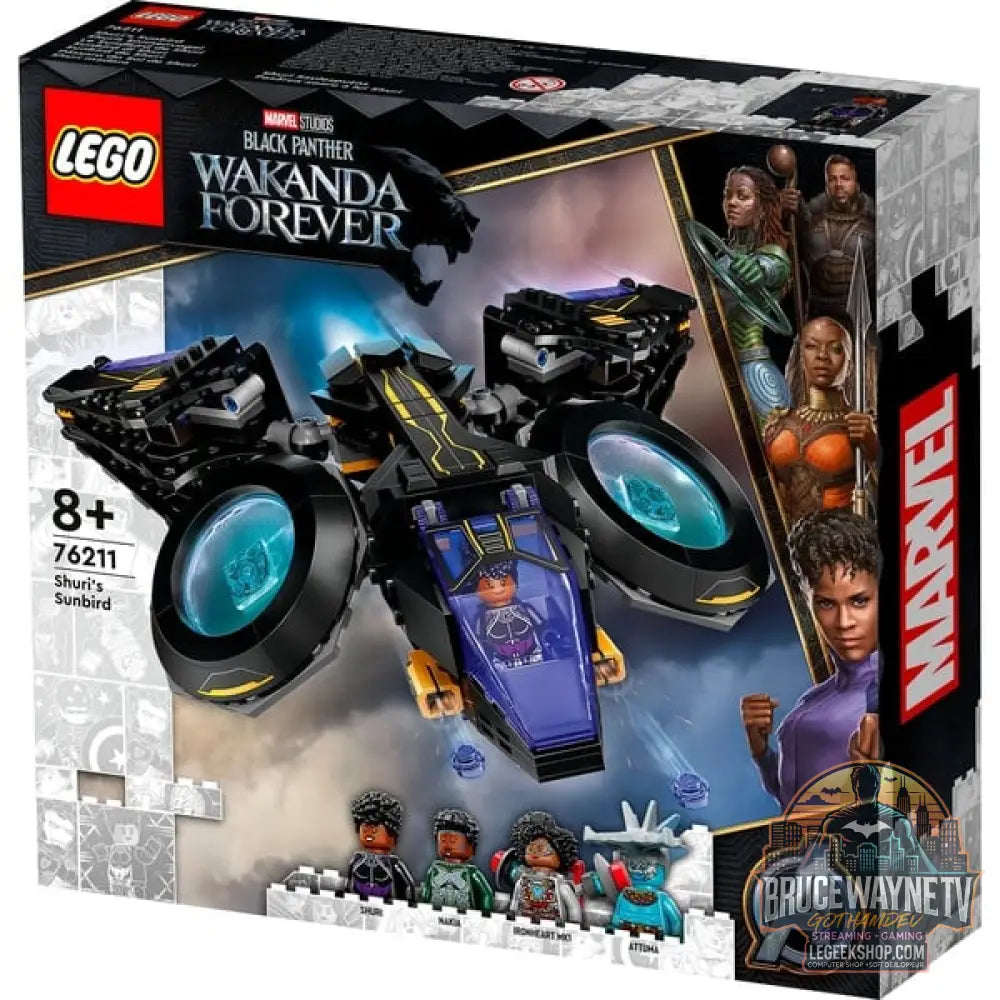 LEGO 76211 Marvel Super Heroes Shuris Sonnenvogel, jeu de construction - LEGO - vue 17