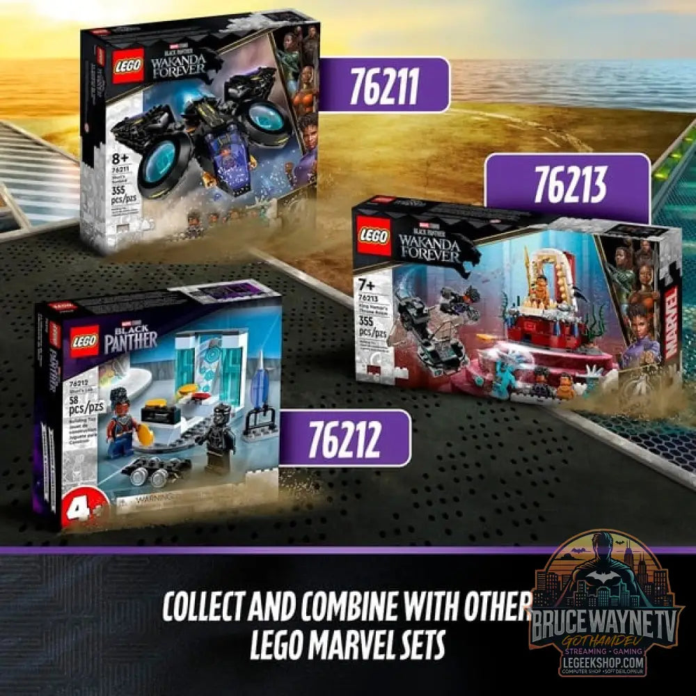 LEGO 76211 Marvel Super Heroes Shuris Sonnenvogel, jeu de construction - LEGO - vue 11