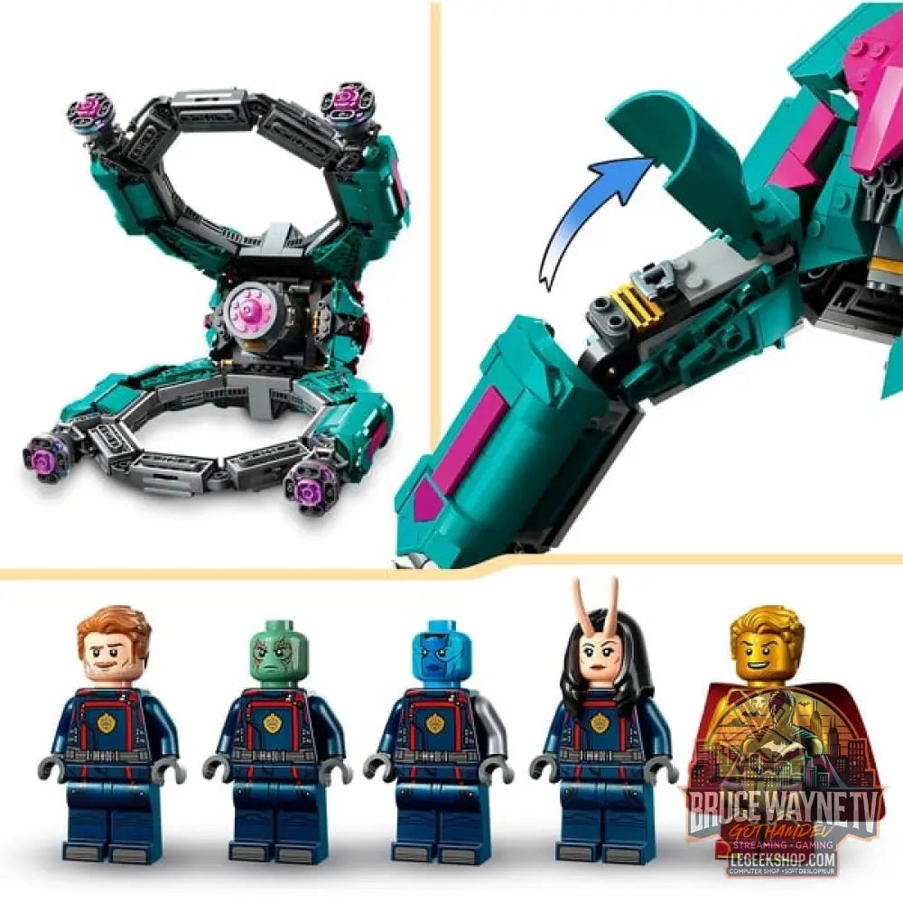 LEGO 76255 Marvel Das neue Schiff der Guardians, jeu de construction - LEGO - vue 5