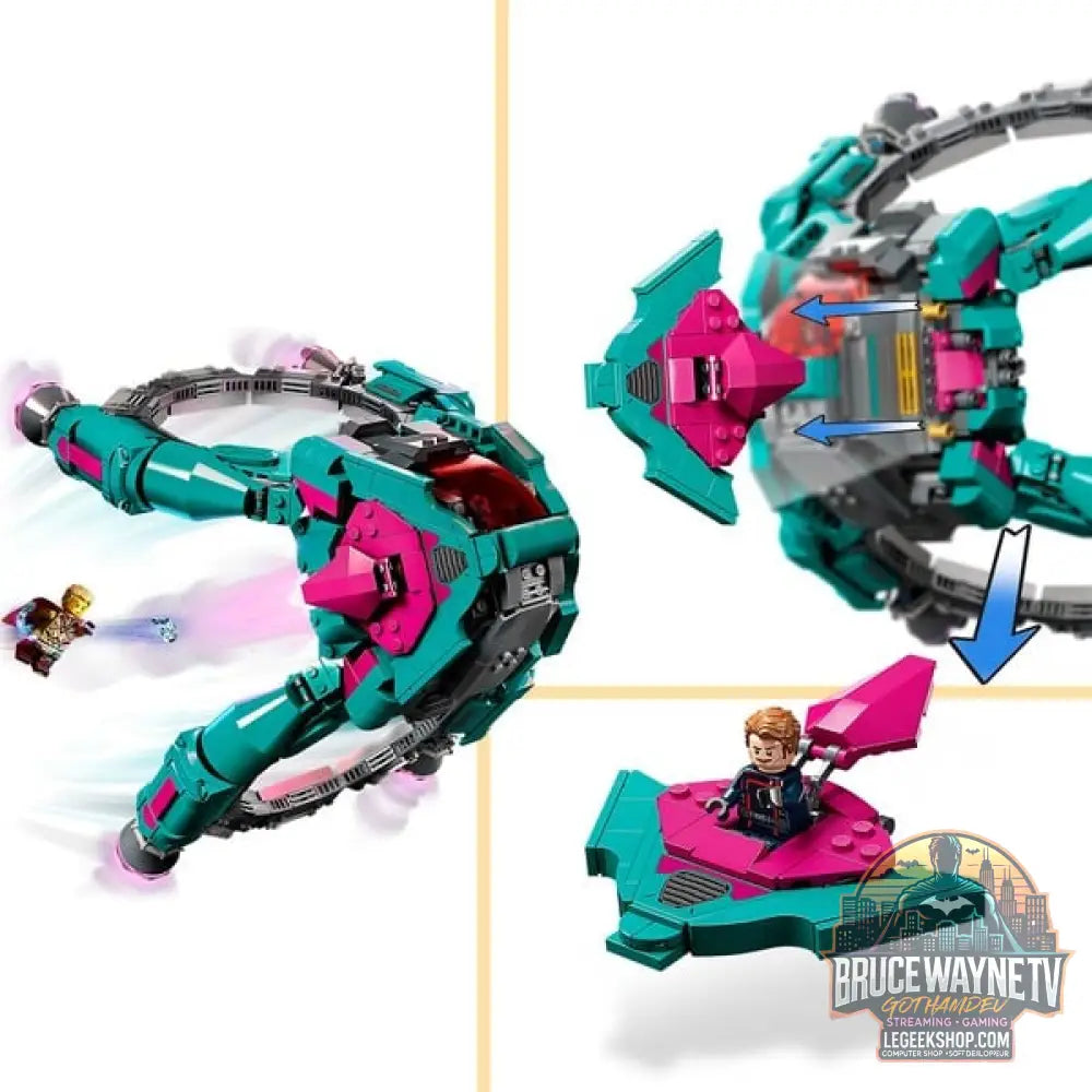 LEGO 76255 Marvel Das neue Schiff der Guardians, jeu de construction - LEGO - vue 4