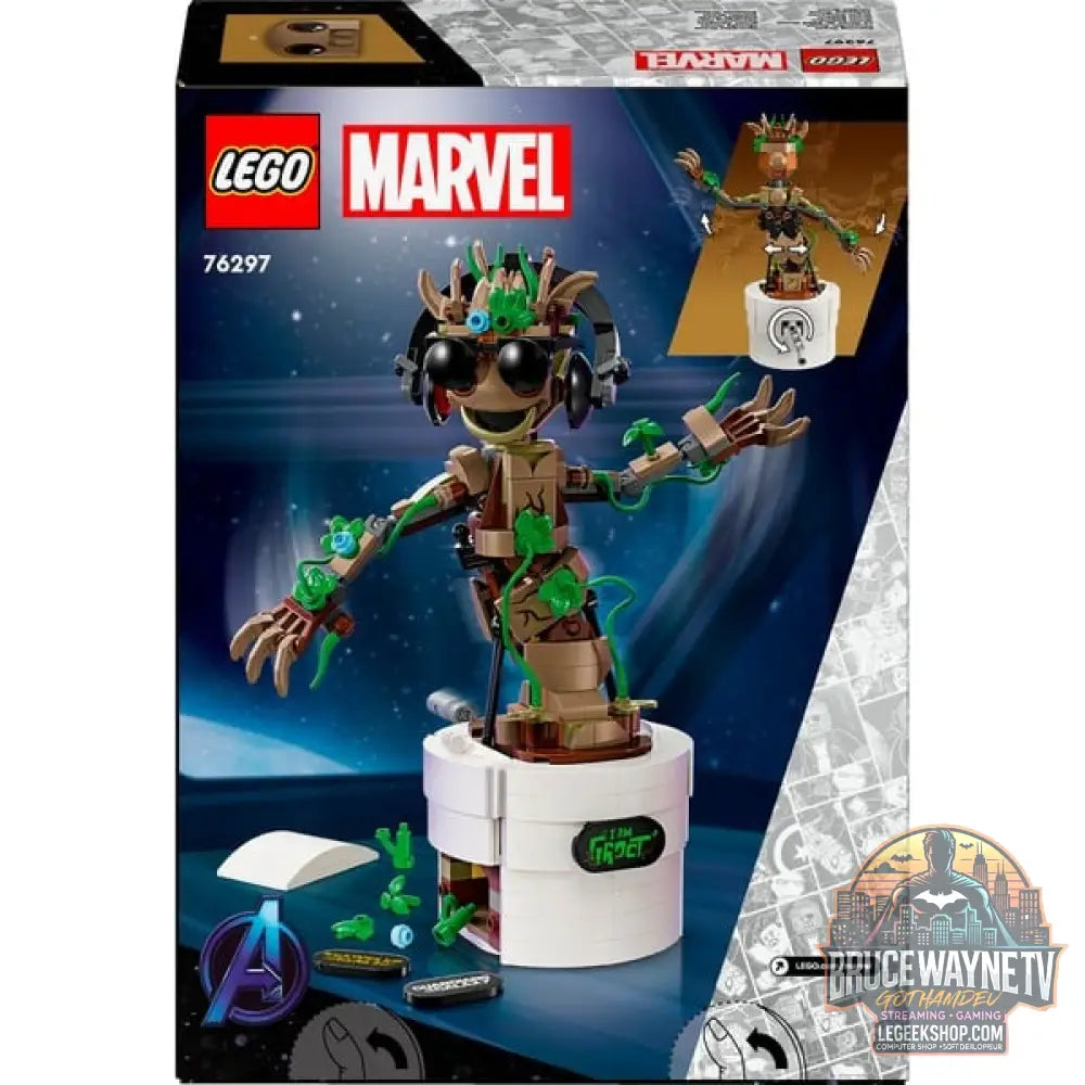 LEGO 76297 Marvel Super Heroes Tanzender Groot, jeu de construction - LEGO - vue 7