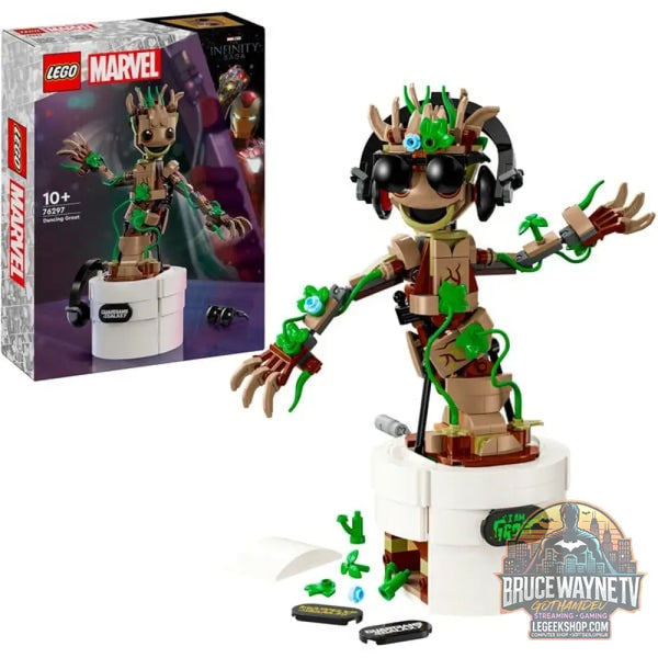 LEGO 76297 Marvel Super Heroes Tanzender Groot, jeu de construction - LEGO