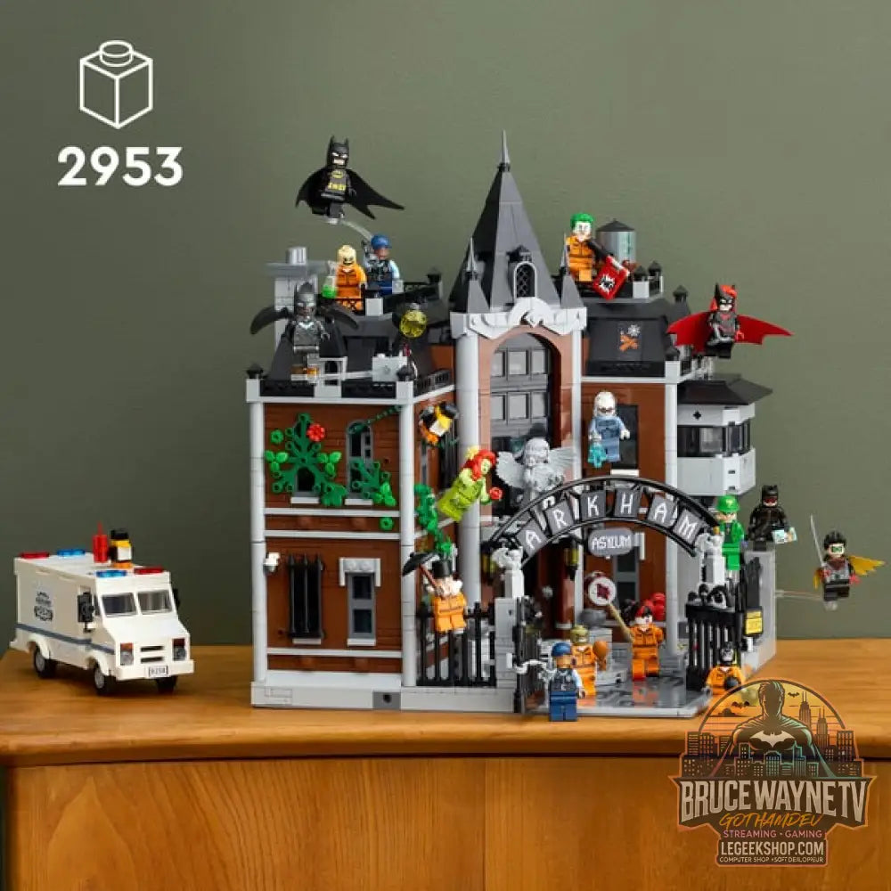 LEGO 76300 DC Super Heroes Batman Arkham Asylum, jeu de construction - LEGO - vue 3