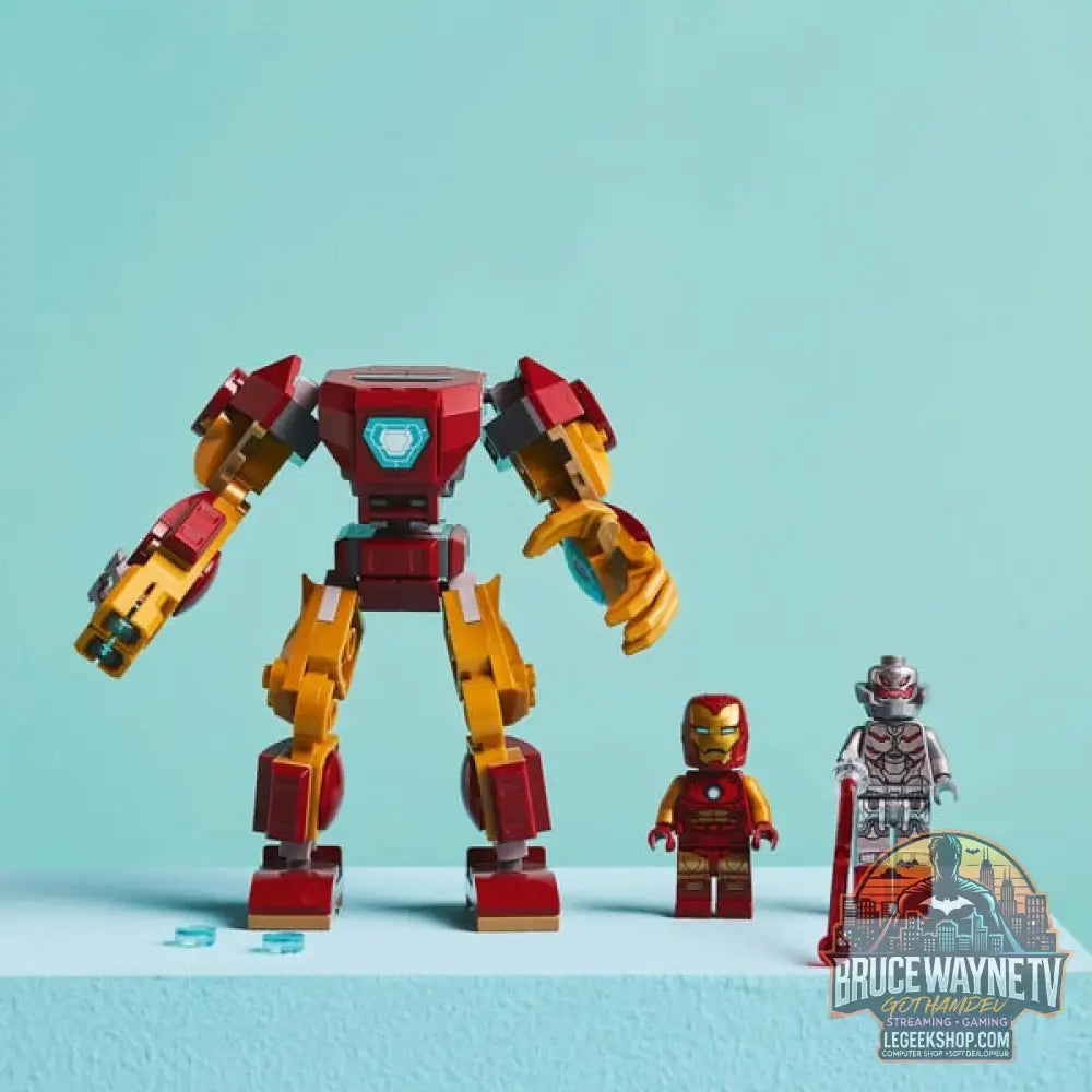 LEGO 76307 Marvel Super Heroes Iron Man Mech vs. Ultron, jeu de construction - LEGO - vue 6