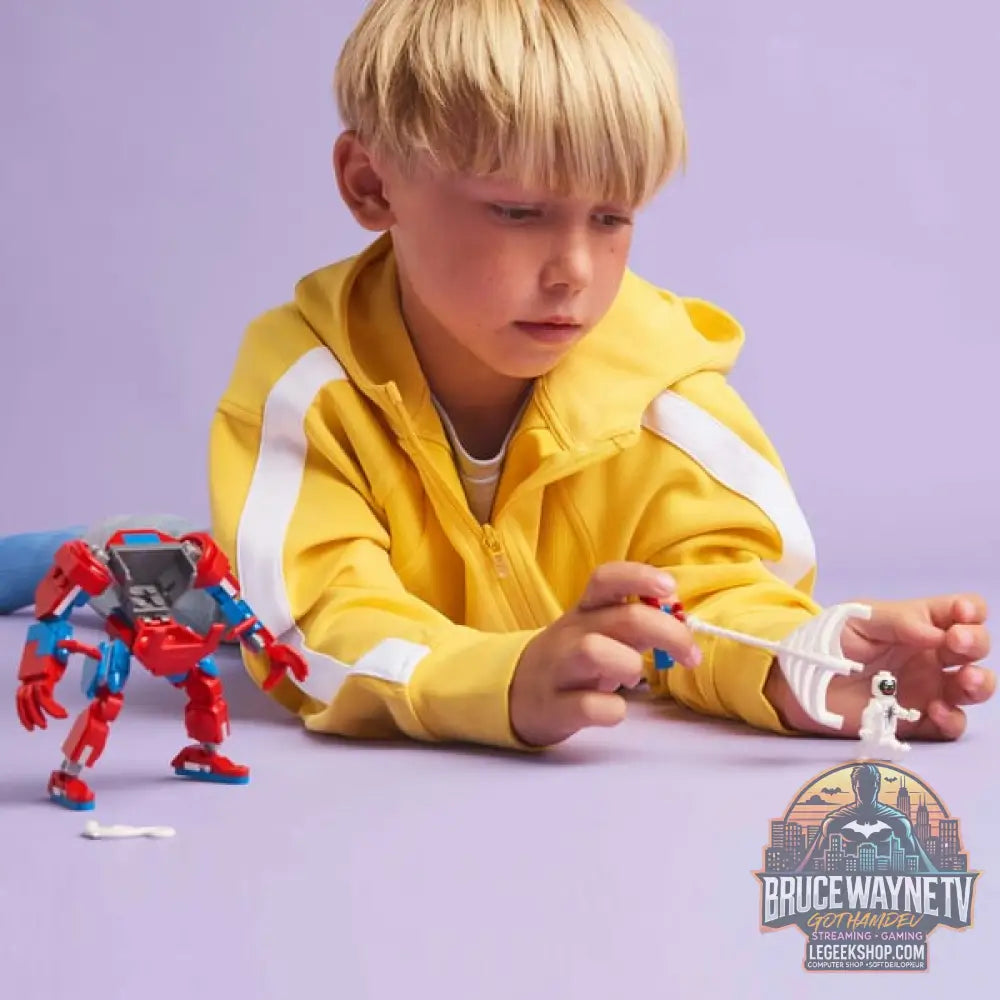 LEGO 76308 Marvel Super Heroes Spider-Man Mech vs. Anti-Venom, jeu de construction - LEGO - vue 2