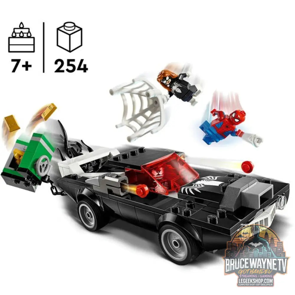 LEGO 76309 Marvel Super Heroes Spider-Man vs. Venom Muscle-Car, jeu de construction - LEGO - vue 3