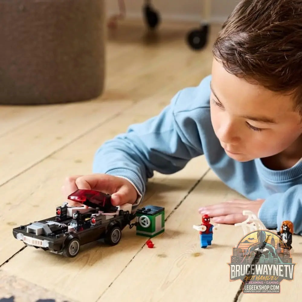 LEGO 76309 Marvel Super Heroes Spider-Man vs. Venom Muscle-Car, jeu de construction - LEGO - vue 2