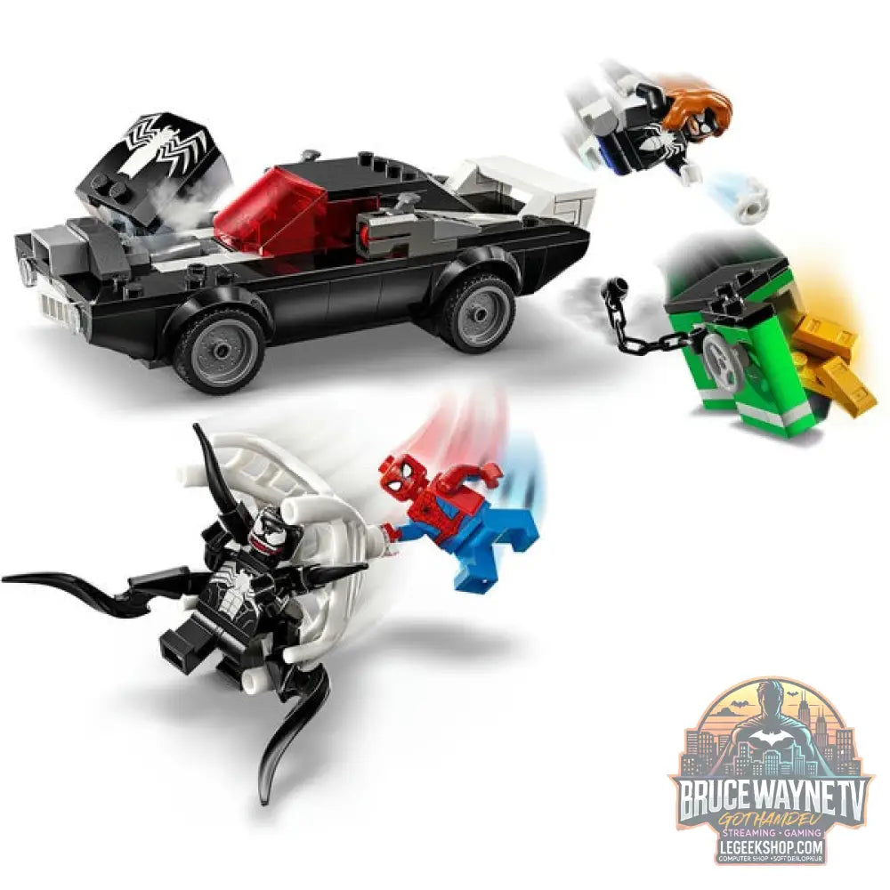 LEGO 76309 Marvel Super Heroes Spider-Man vs. Venom Muscle-Car, jeu de construction - LEGO - vue 4