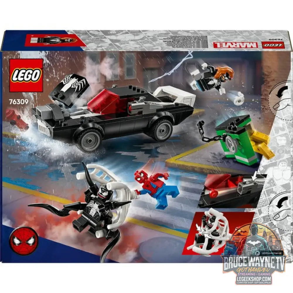 LEGO 76309 Marvel Super Heroes Spider-Man vs. Venom Muscle-Car, jeu de construction - LEGO - vue 7