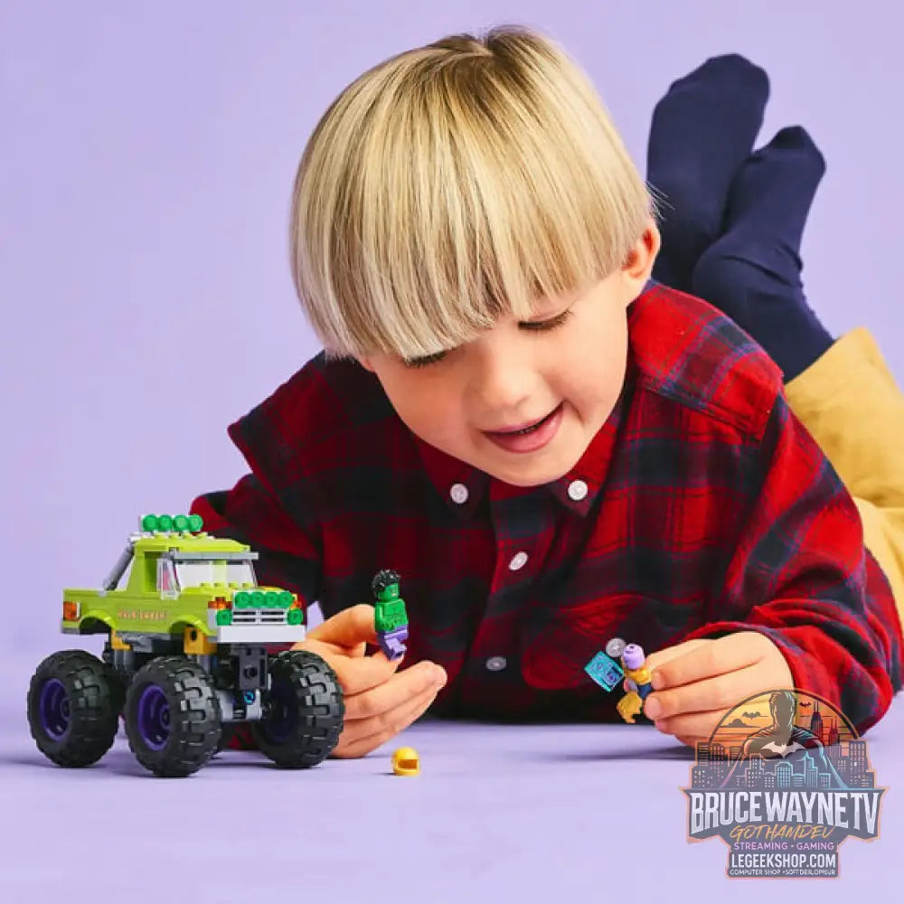 LEGO 76312 Marvel Super Heroes Marvel Hulk-Truck vs. Thanos, jeu de construction - LEGO - vue 2