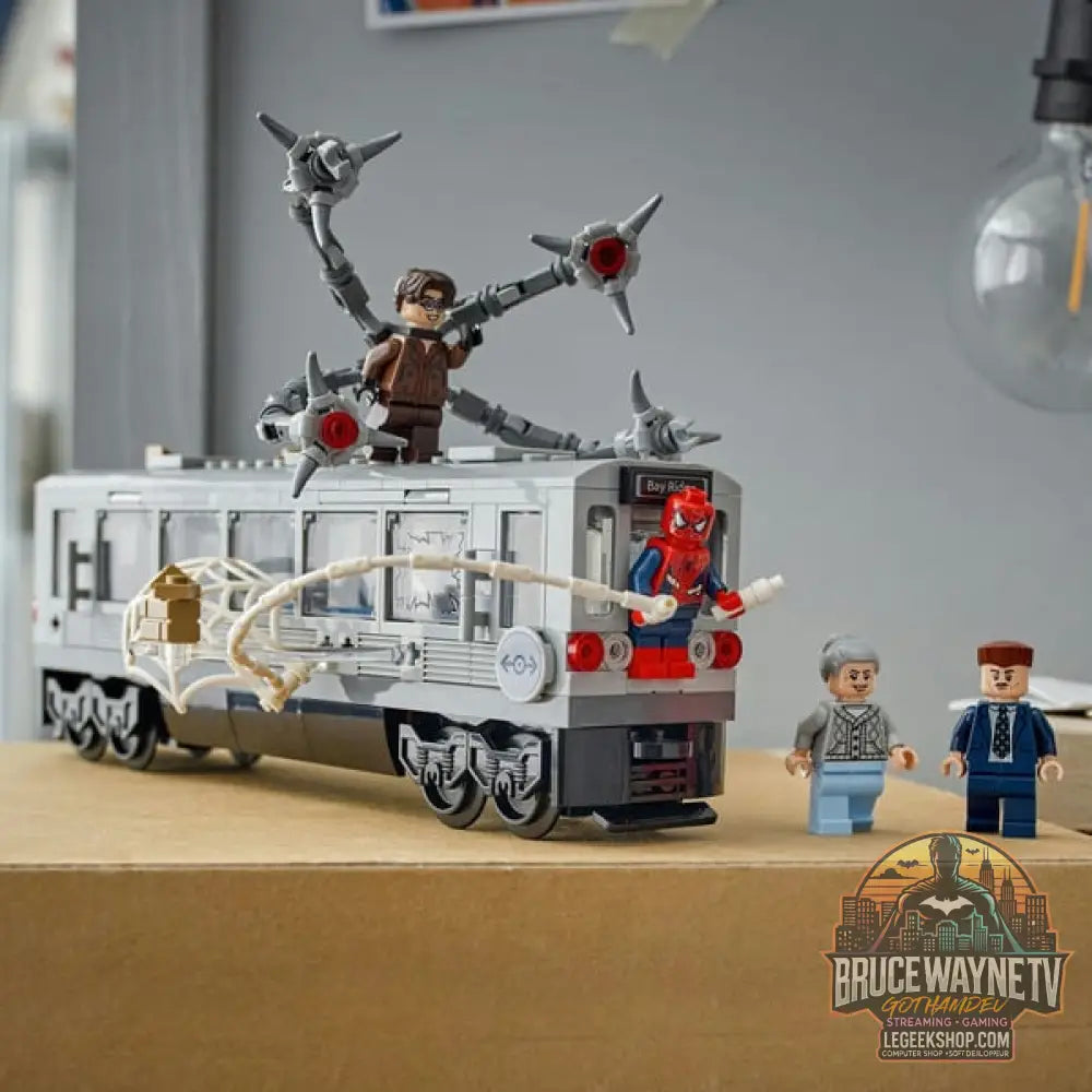 LEGO 76321 Marvel Super Heroes Spider-Man vs. Doc Ock: Showdown in der U-Bahn, jeu de construction - LEGO - vue 6