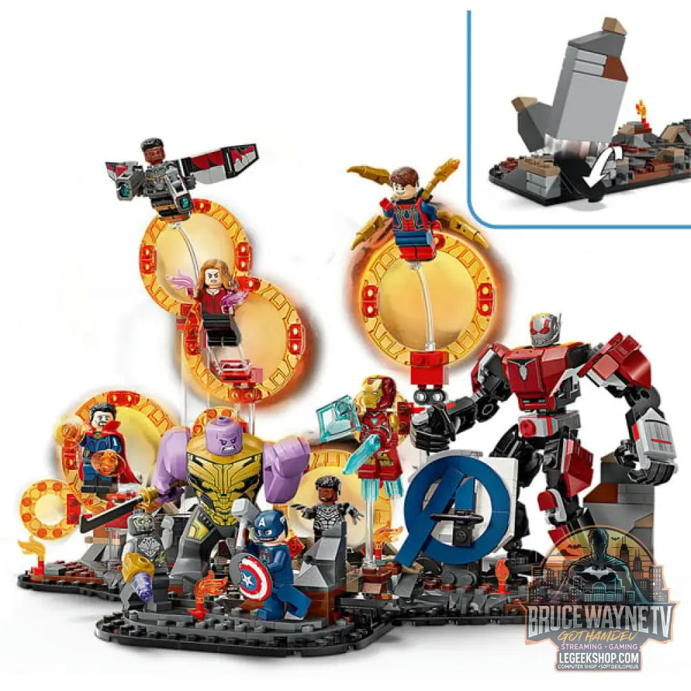 LEGO 76323 Marvel Super Heroes Avengers: Endgame letzter Showdown, jeu de construction - LEGO - vue 4