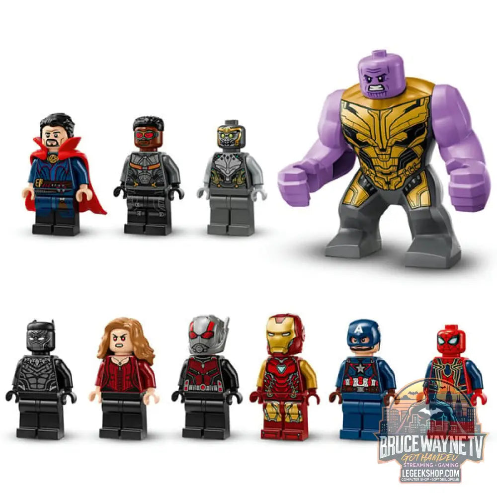 LEGO 76323 Marvel Super Heroes Avengers: Endgame letzter Showdown, jeu de construction - LEGO - vue 5