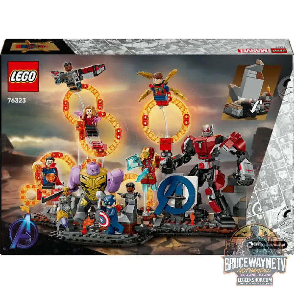 LEGO 76323 Marvel Super Heroes Avengers: Endgame letzter Showdown, jeu de construction - LEGO - vue 7