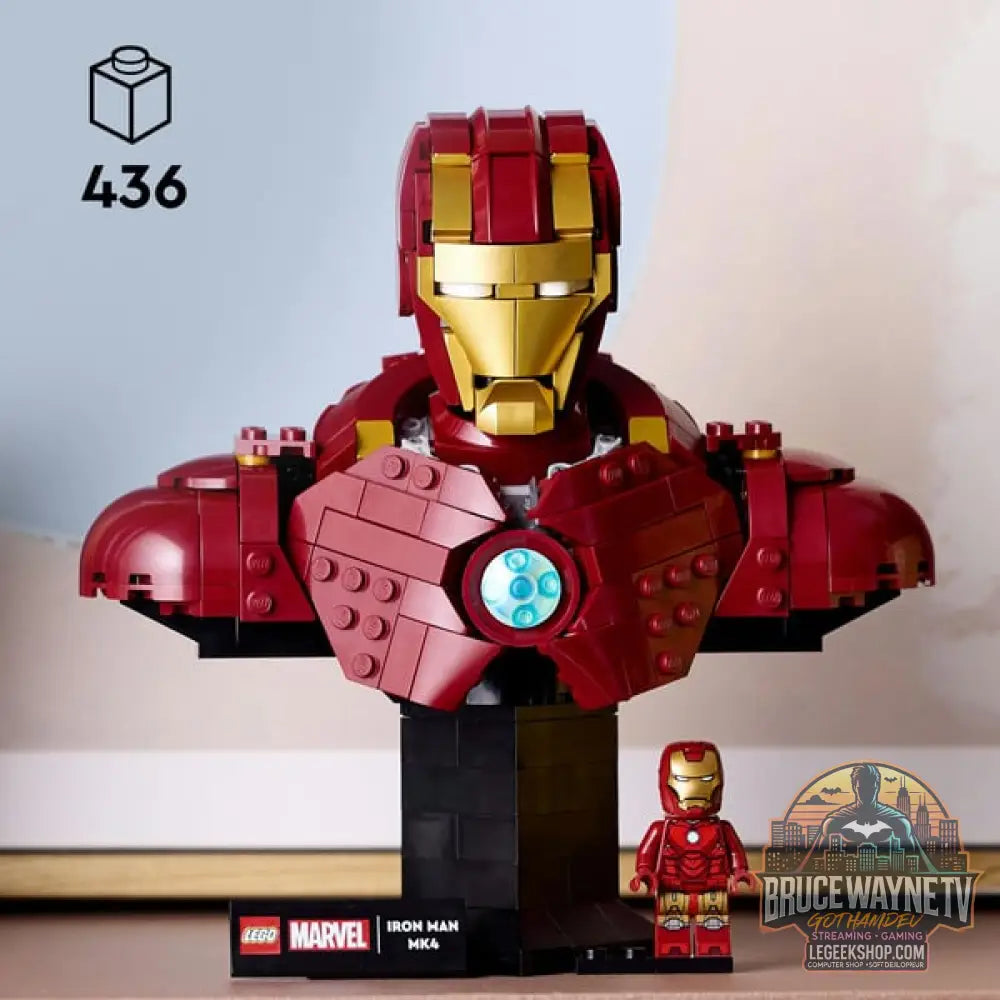 LEGO 76327 Marvel Super Heroes Iron Man MK4, jeu de construction - LEGO - vue 3