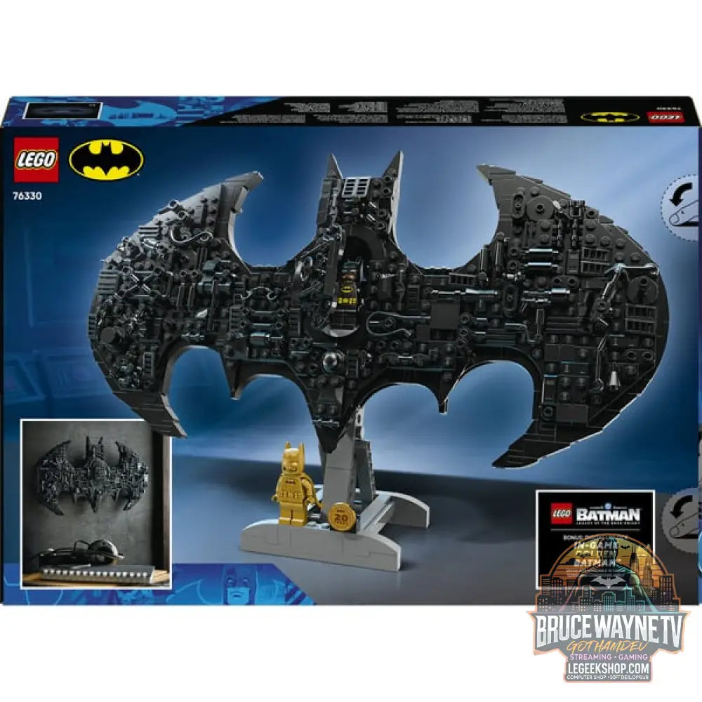 LEGO 76330 DC Super Heroes Batman Logo, jeu de construction - LEGO - vue 7