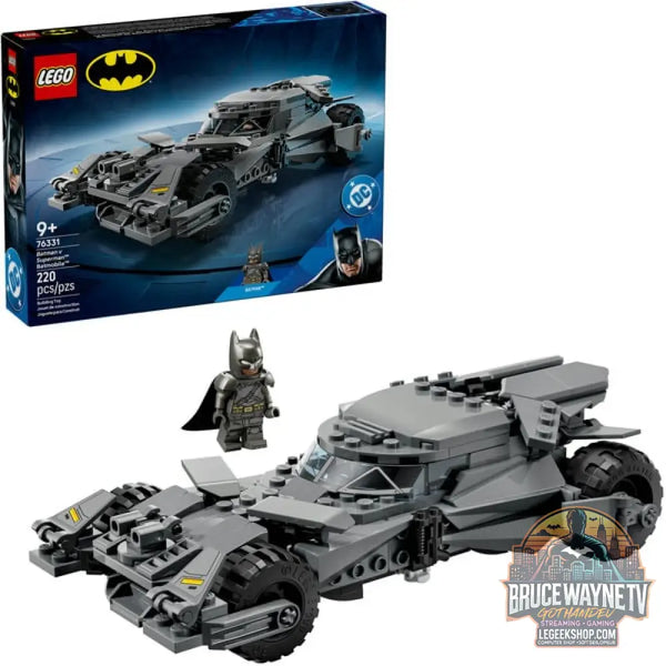 LEGO 76331 DC Super Heroes Batman vs. Superman: Batmobil, jeu de construction - LEGO