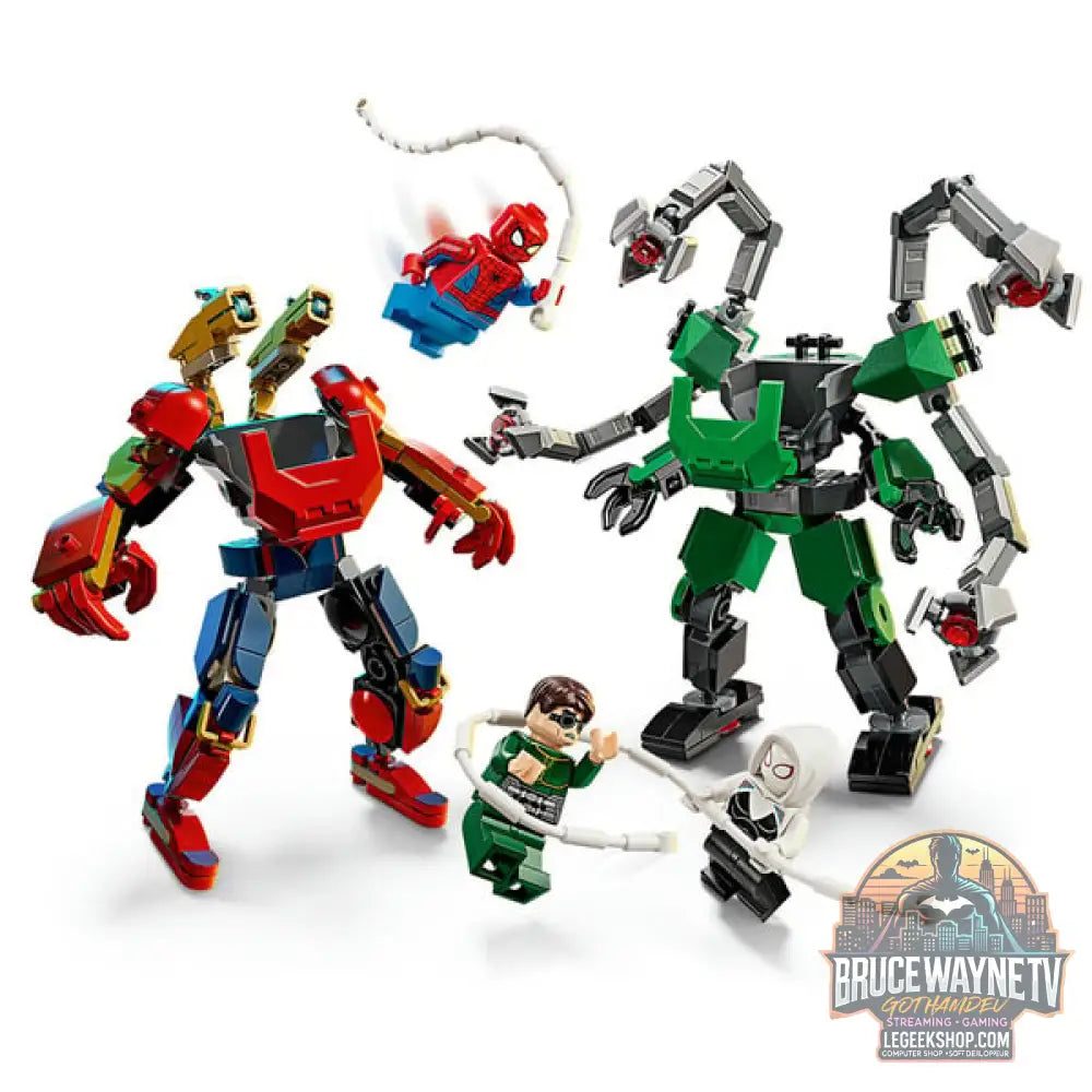 LEGO 76338 Marvel Super Heroes Mech-Duell: Spider-Man vs. Doc Ock, jeu de construction - LEGO - vue 4