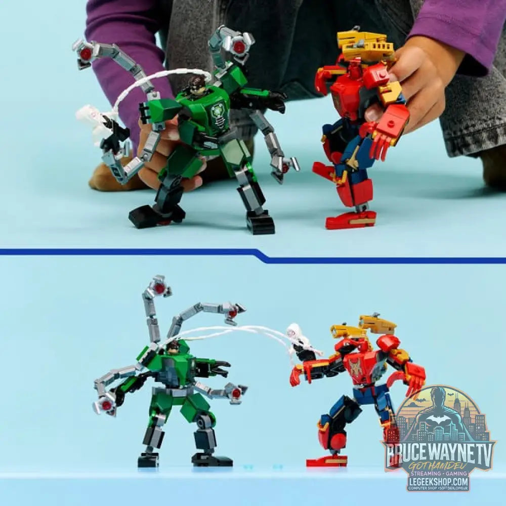 LEGO 76338 Marvel Super Heroes Mech-Duell: Spider-Man vs. Doc Ock, jeu de construction - LEGO - vue 6