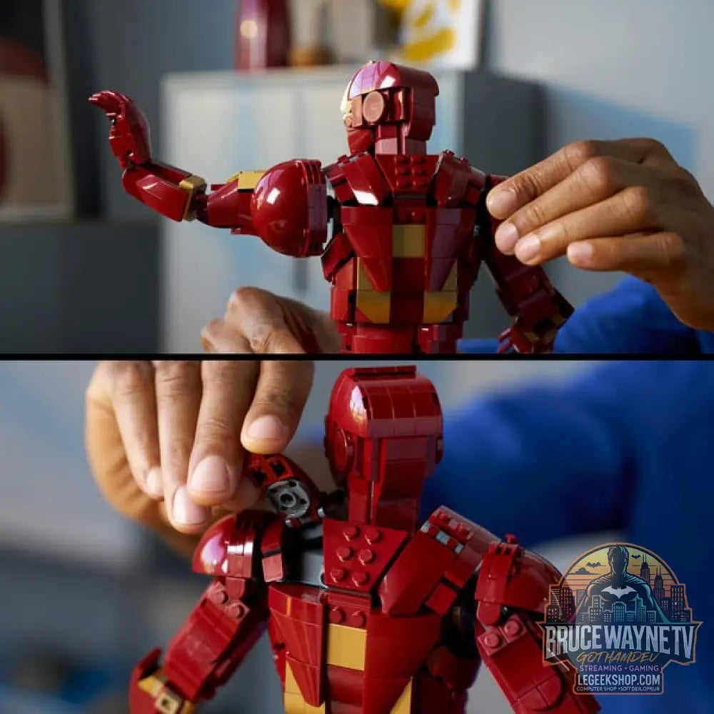 LEGO 76344 Marvel Super Heroes Iron Man Mark 3 Sammleredition, jeu de construction - LEGO - vue 5
