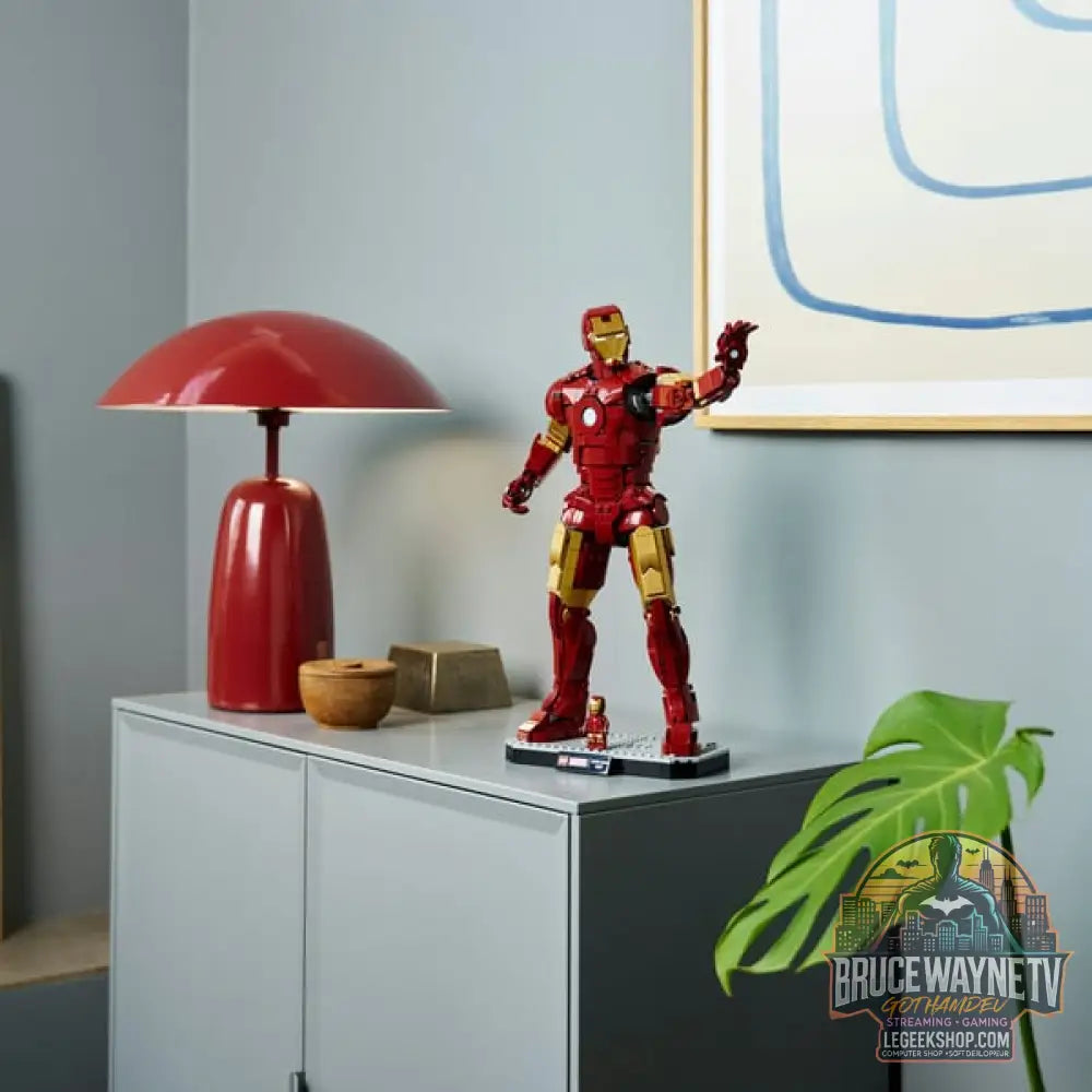 LEGO 76344 Marvel Super Heroes Iron Man Mark 3 Sammleredition, jeu de construction - LEGO - vue 4