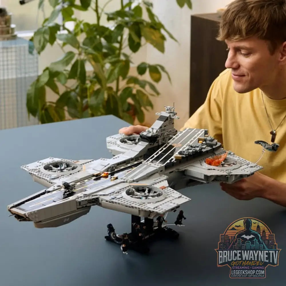 LEGO 76354 Marvel Super Heroes S.H.I.E.L.D.-Helicarrier, jeu de construction - LEGO - vue 6