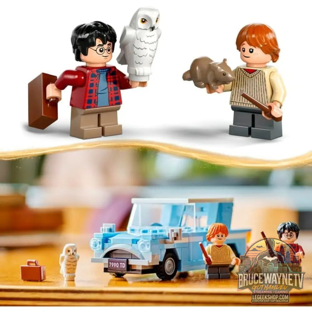 LEGO 76424 Harry Potter Fliegender Ford Anglia, jeu de construction - LEGO - vue 5
