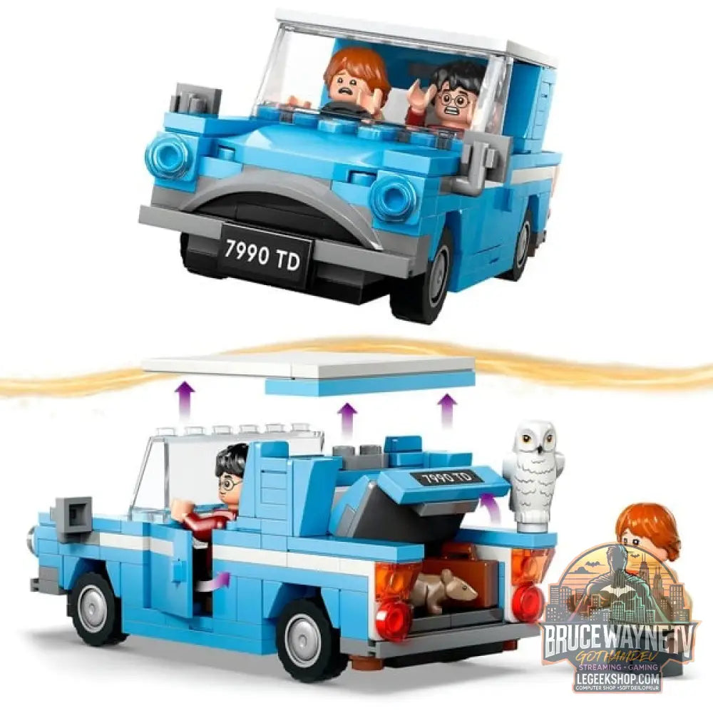 LEGO 76424 Harry Potter Fliegender Ford Anglia, jeu de construction - LEGO - vue 4