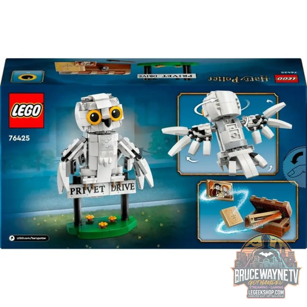 LEGO 76425 Harry Potter Hedwig im Ligusterweg, jeu de construction - LEGO - vue 7