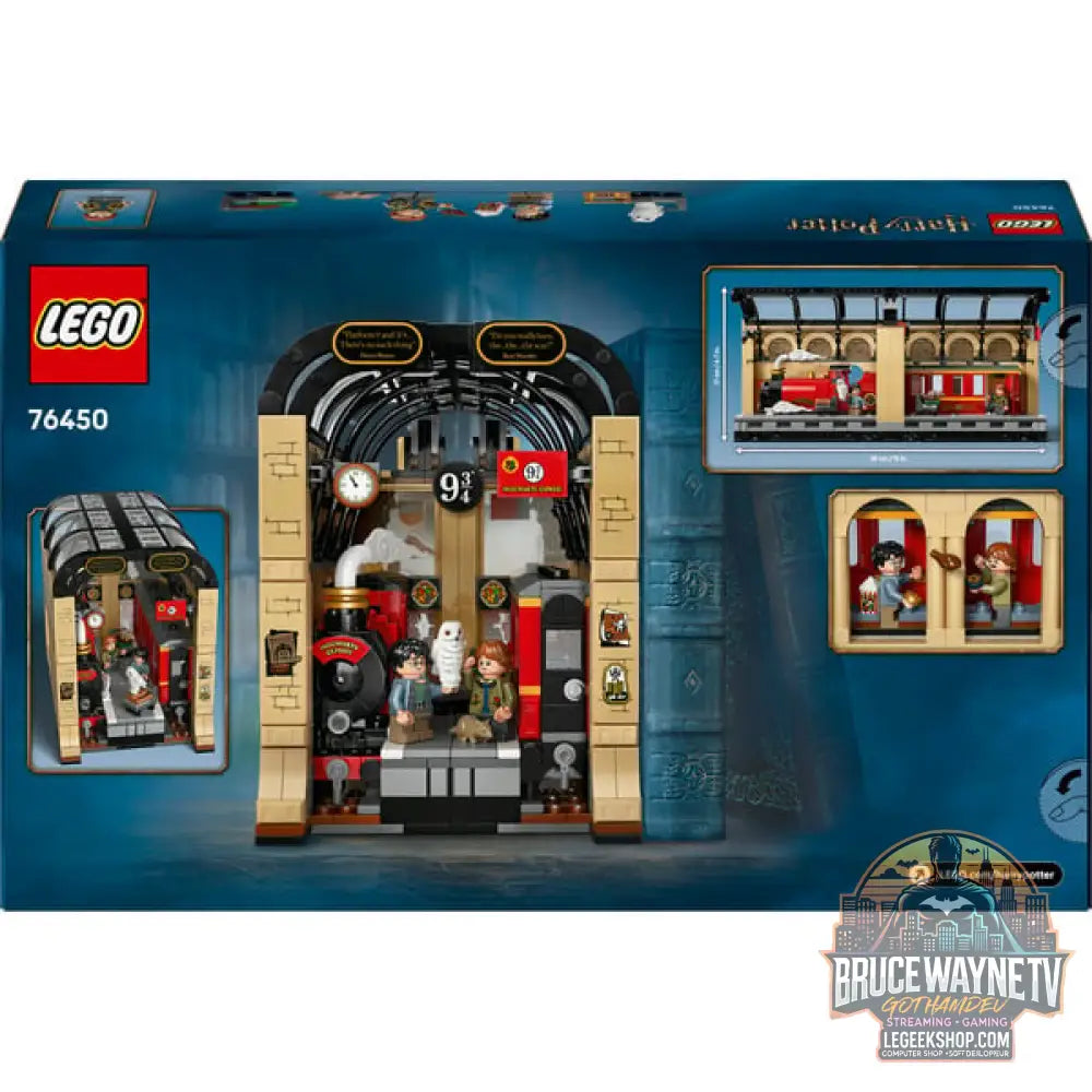 LEGO 76450 Harry Potter Buchstütze: Hogwarts Express, jeu de construction - LEGO - vue 7