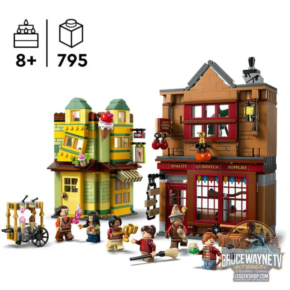 LEGO 76452 Harry Potter Qualität pour Quidditch et Fortescues Eissalon, jeu de construction - LEGO - vue 3