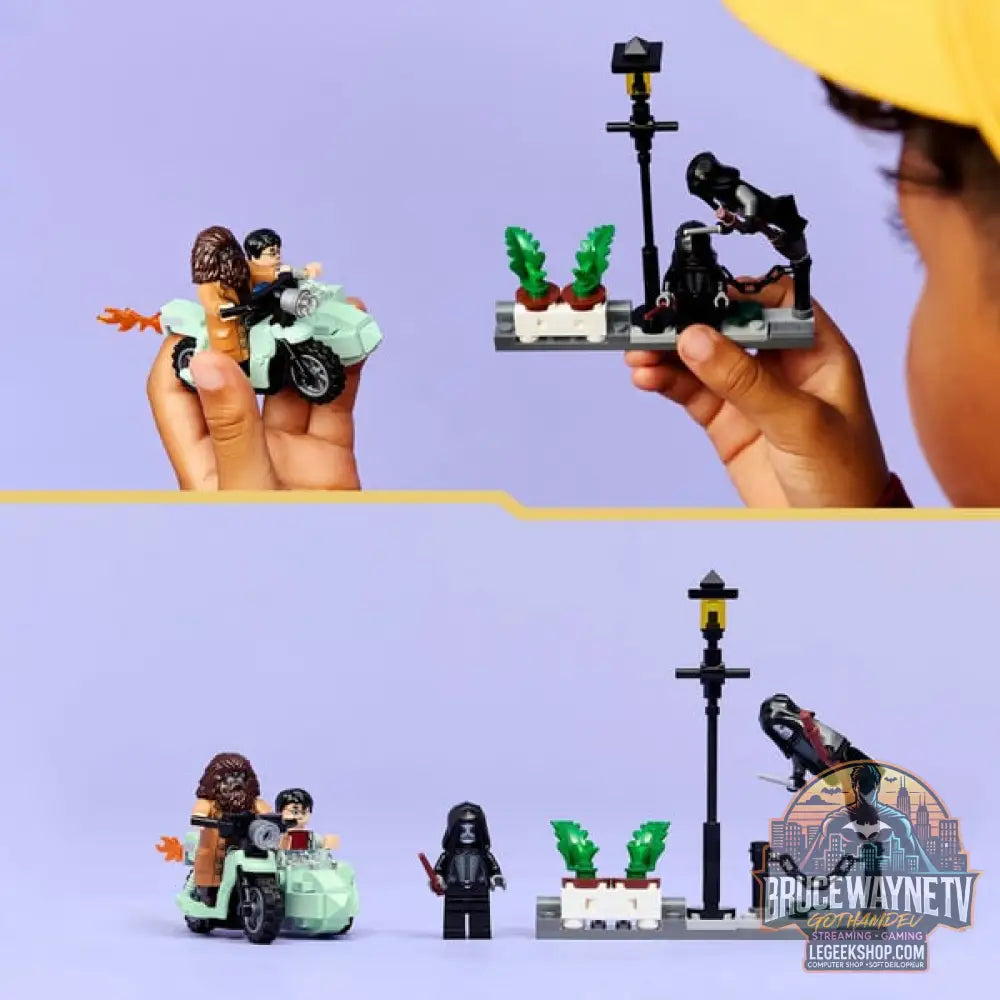 LEGO 76459 Harry Potter Hagrids et Harrys Flucht, jeu de construction - LEGO - vue 6