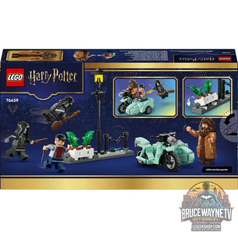 LEGO 76459 Harry Potter Hagrids et Harrys Flucht, jeu de construction - LEGO - vue 7