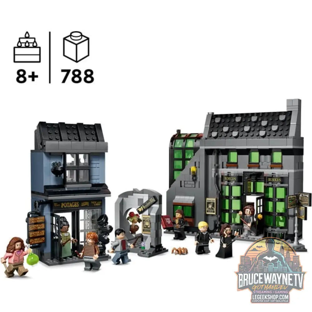 LEGO 76471 Harry Potter Zaubererläden in der Winkelgasse, jeu de construction - LEGO - vue 2