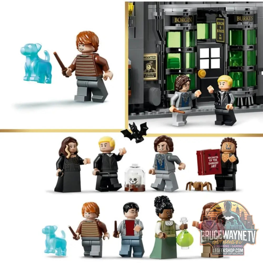 LEGO 76471 Harry Potter Zaubererläden in der Winkelgasse, jeu de construction - LEGO - vue 4