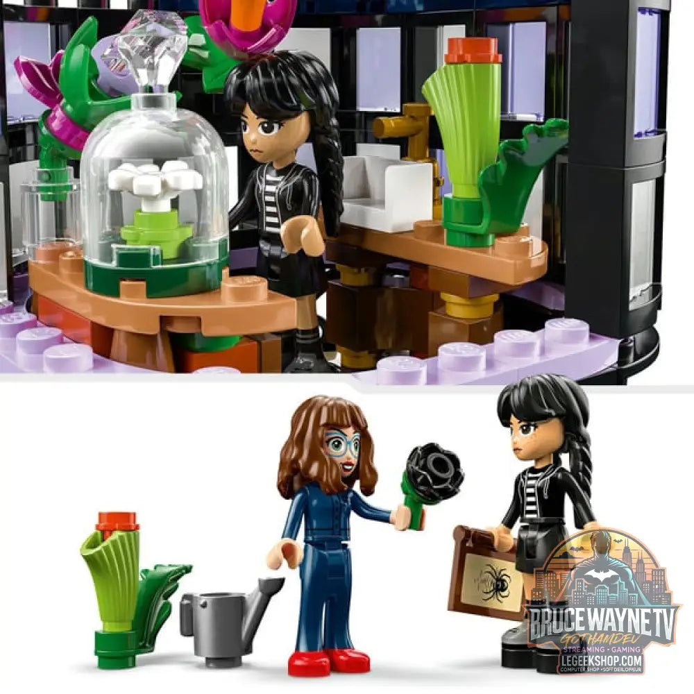 LEGO 76784 Wednesday Schwarze Dahlie, jeu de construction - LEGO - vue 5