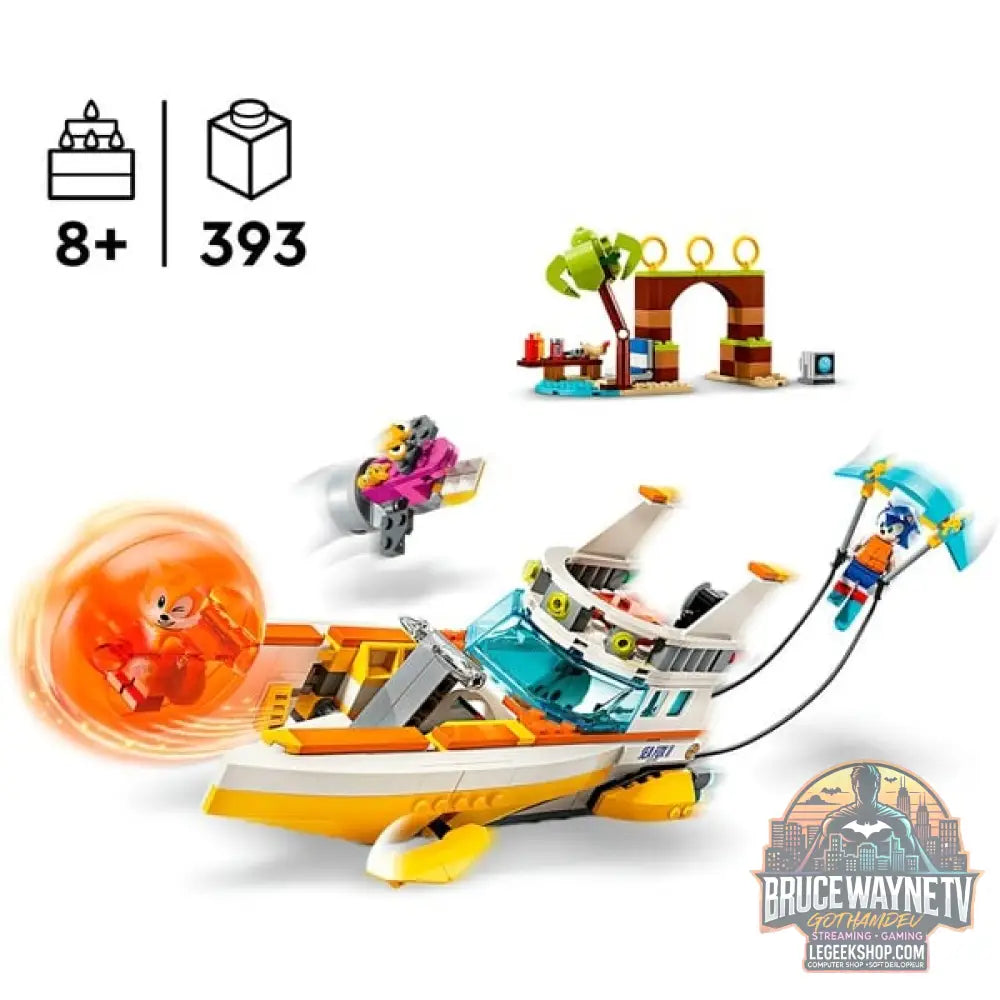 LEGO 76997 Sonic the Hedgehog Tails’ Abenteuerboot, jeu de construction - LEGO - vue 3