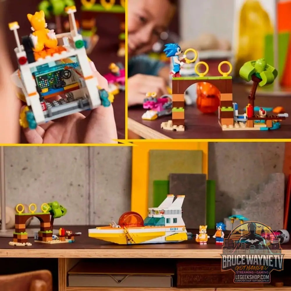 LEGO 76997 Sonic the Hedgehog Tails’ Abenteuerboot, jeu de construction - LEGO - vue 6