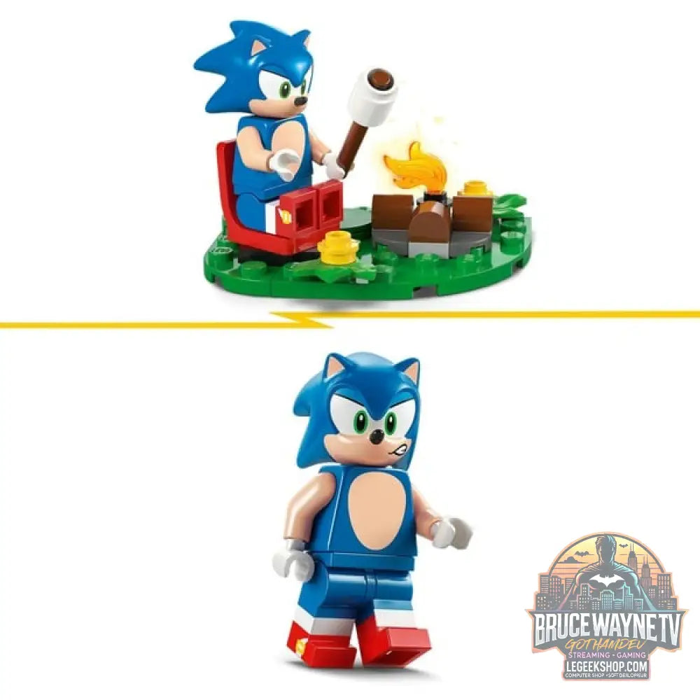 LEGO 77001 Sonic the Hedgehog Sonics Showdown am Lagerfeuer, jeu de construction - LEGO - vue 5
