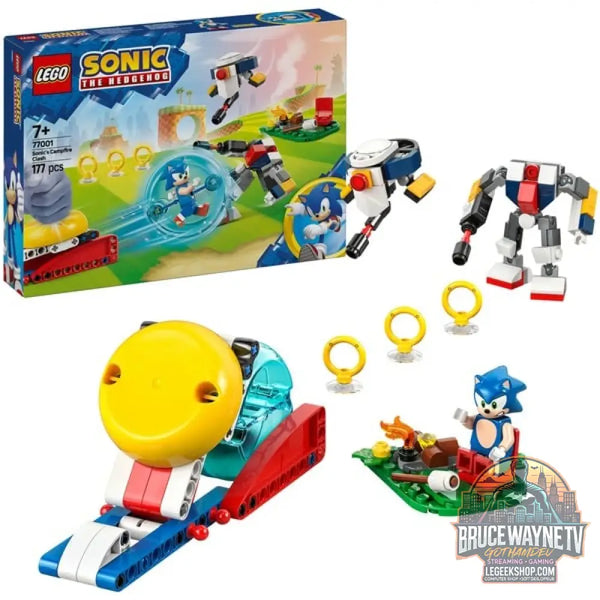 LEGO 77001 Sonic the Hedgehog Sonics Showdown am Lagerfeuer, jeu de construction - LEGO