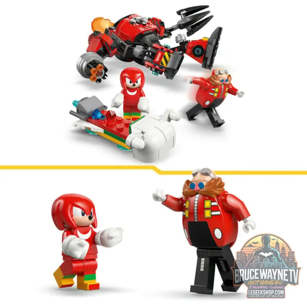 LEGO 77005 Sonic the Hedgehog Knuckles vs. Dr. Eggmans Egg Crusher Mech, jeu de construction - LEGO - vue 5