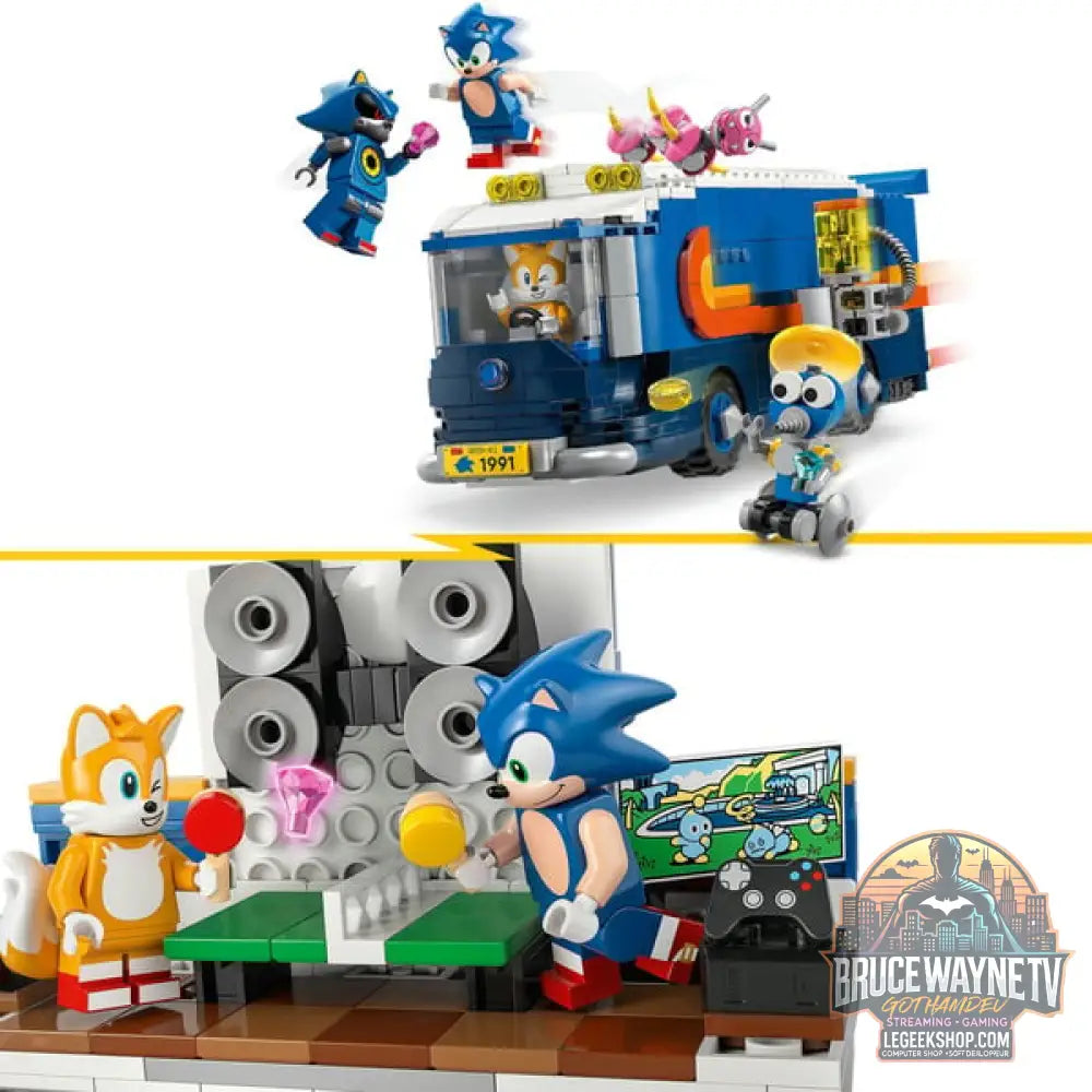 LEGO 77006 Sonic the Hedgehog Team Sonics Kommando-Truck, jeu de construction - LEGO - vue 4