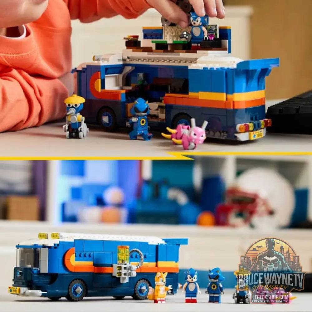 LEGO 77006 Sonic the Hedgehog Team Sonics Kommando-Truck, jeu de construction - LEGO - vue 6