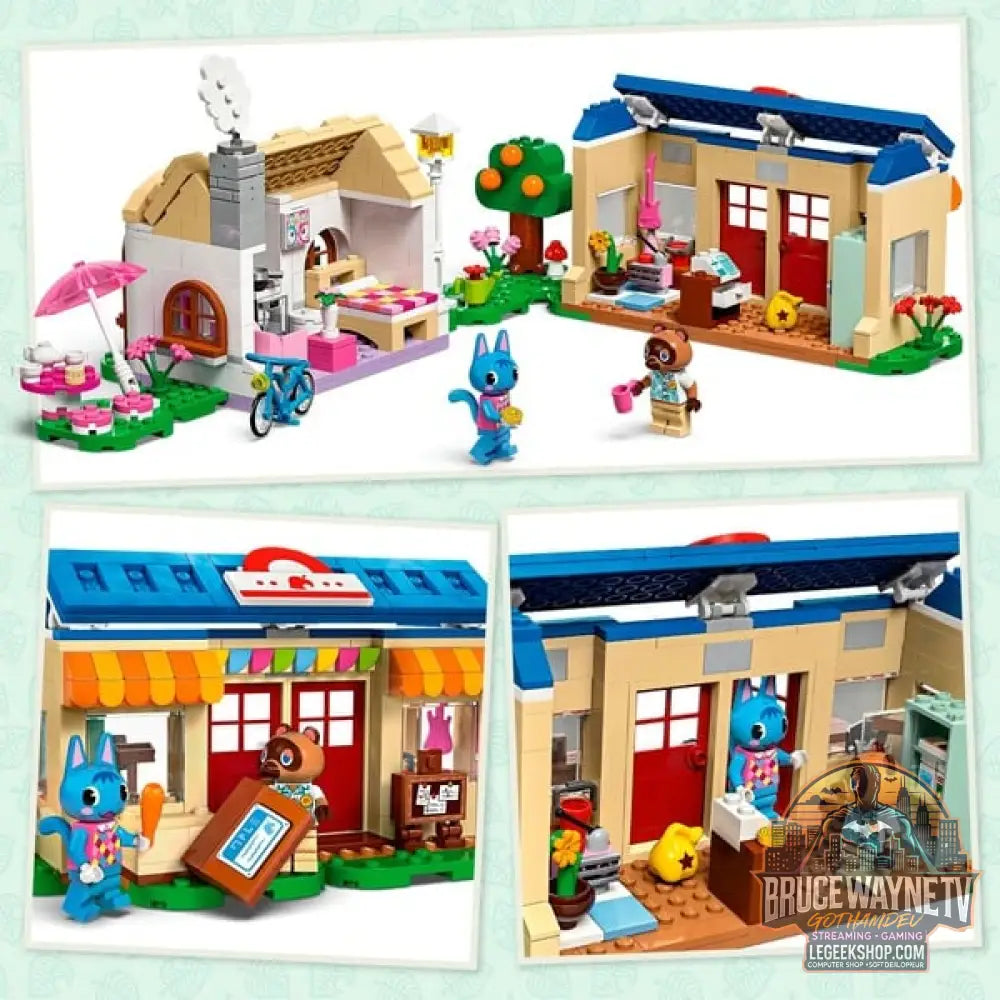 LEGO 77050 Animal Crossing Nooks Laden & Sophies Haus, jeu de construction - LEGO - vue 4